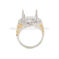 New design stainless steel Silver&Gold mens indonesia rings, man ring